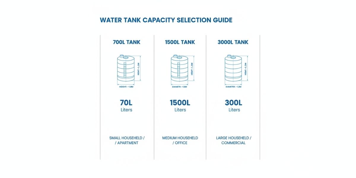 Chọn dung tích bồn theo nhu cầu thực tế